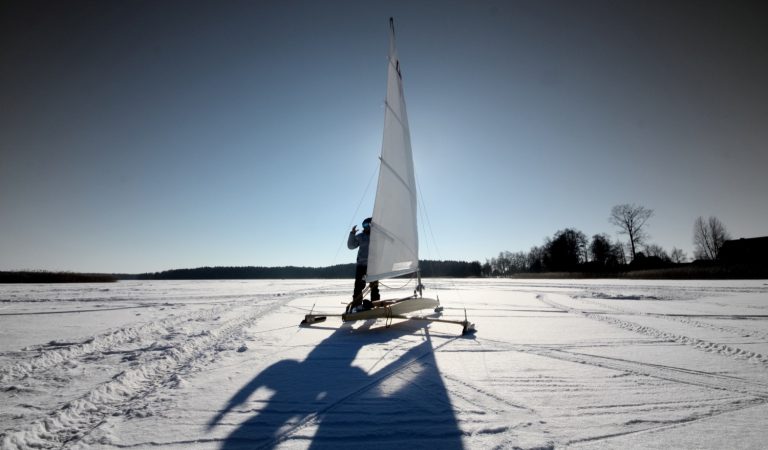 mazury zimą bojery